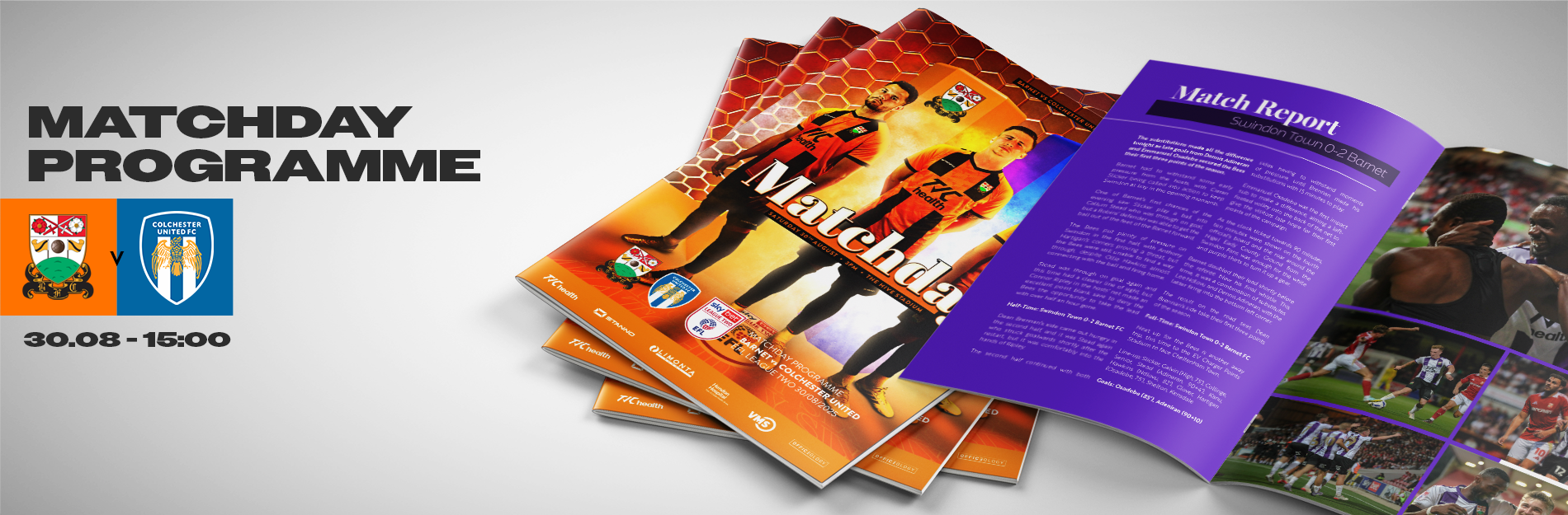 MATCHDAY PROGRAMME 25/26 | BARNET FC VS COLCHESTER UNITED - Barnet ...